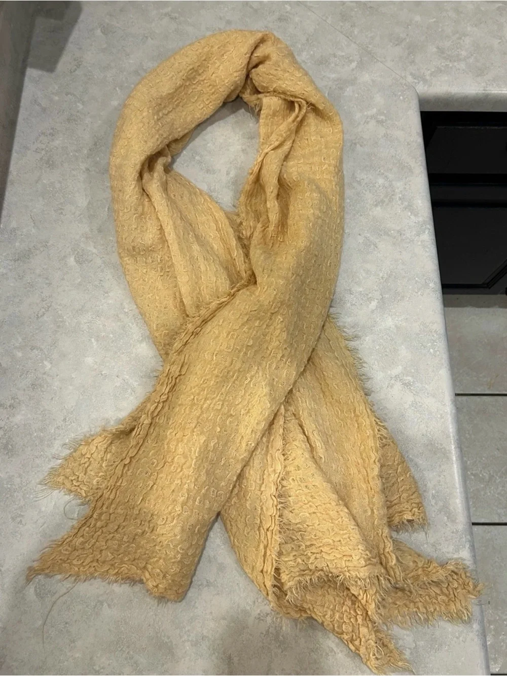 Free People Tan Scarf / Shawl